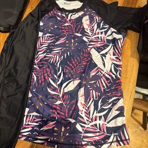 Floral Long Sleeve Rash Guard